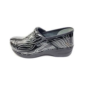 Dansko Professional Xp 2.0 Glitter Patent Leather Slip On EUR 39/US 8.5-9